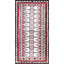Bold Tribal Geometric Antique Flatweave Navajo Native American Area Rug