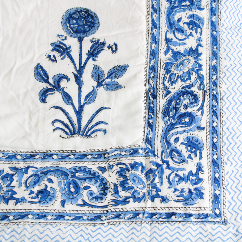 Hondo Cotton Floral Bedspread with Pillowcases