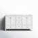 Aleta 60'' Double Bathroom Vanity with Engineered Marble Top