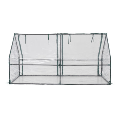 Metal Hobby Greenhouse with Window Opening