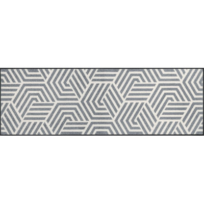 Non-Slip Geometric Indoor Doormat