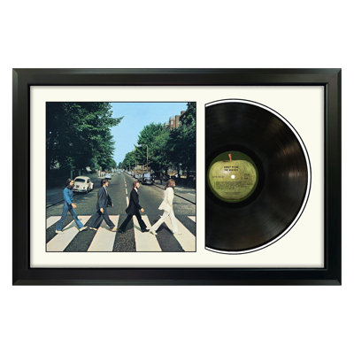 The Beatles with Abbey Road Wall Décor -  Red Barrel Studio®, 78F29B3BBD4840428EB3AA9AC53FBE90