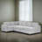 108" Upholstered Pull-Out Sleeper Sectional Sofa Bed-1353923142