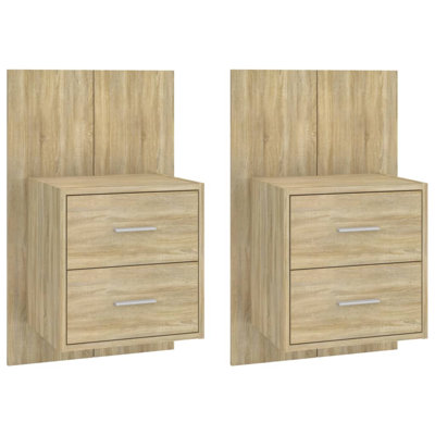 Jaiceon Wall-mounted Bedside Cabinet