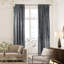 Rideau simple extra long et extra large en velours brillant de luxe-71241493-71241518