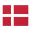 "Drapeau du Danemark" sur toile-520350322