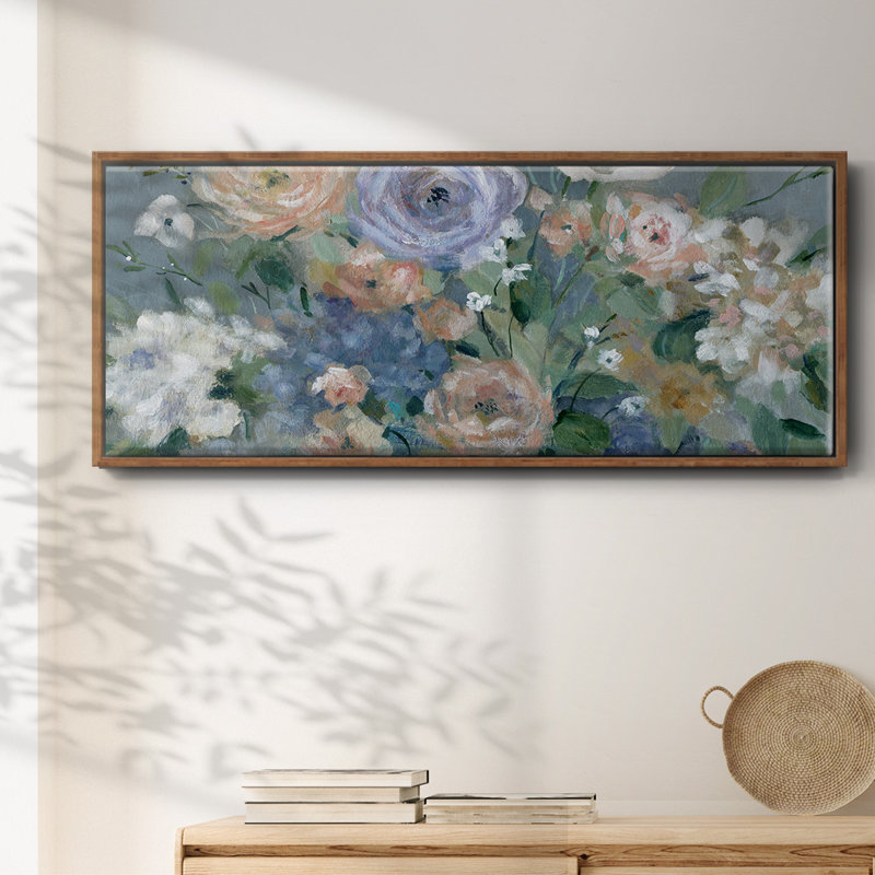 Garden Harmony - toile encadrée, H 20 po x l 50 po