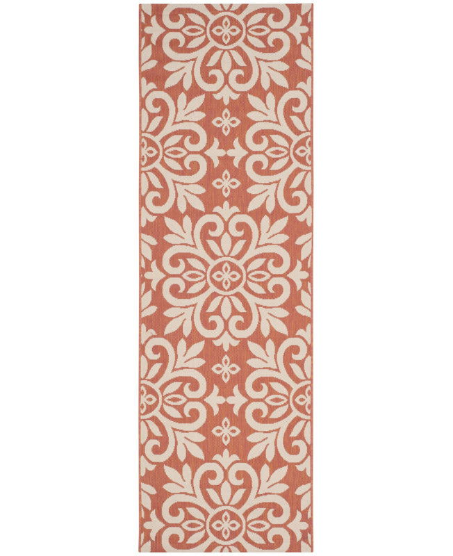 Ruthville Performance Floral Rug, Runner 2'7" x 8'2"