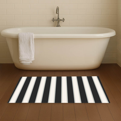 Cabana Stripe Non-Skid Bath Mat