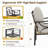 Dorisann Patio Chair with Cushions-114146021