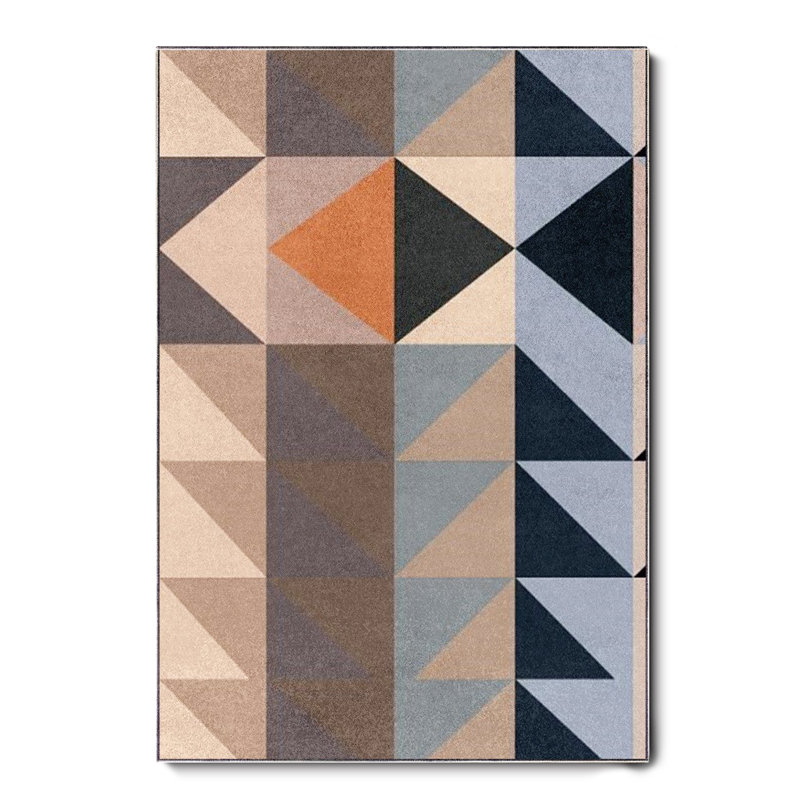 Tapis en coton Dayanara, Carré 2 pi 7 po