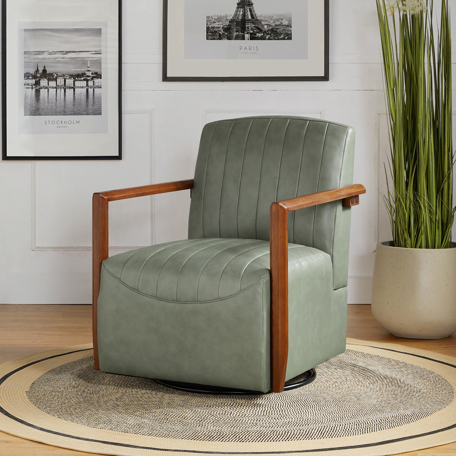 Swivel chair 2024 living spaces