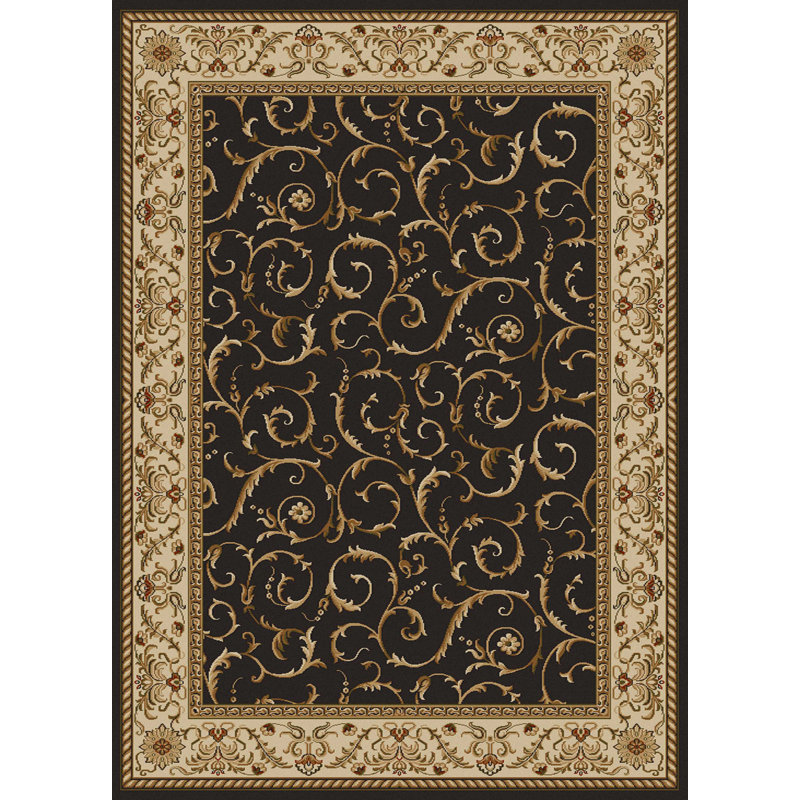Oriental Indoor Rug, Rectangle 9'10" x 12'10"