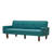Upholstered 75 " Linen Sleeper Sofa Reclining
