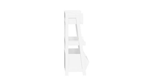 Kids 3-Tier Ladder Shelf with Bookrack and Toy Organizer – RiverRidge® Home