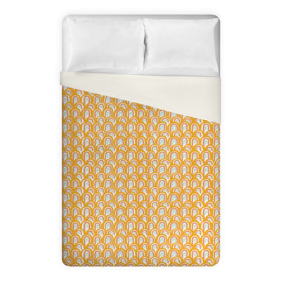 Polyester Geometric Shapes Duvet Cover