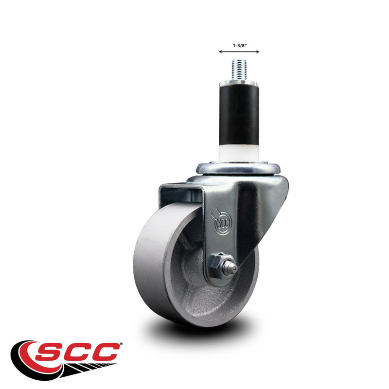 Roulettes pivotantes 3 po SCC