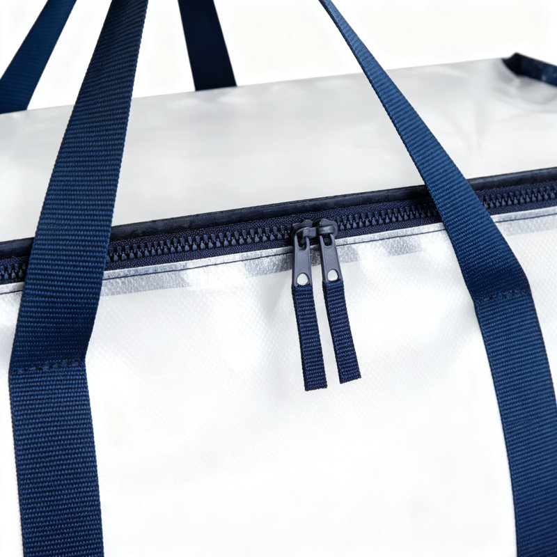 Heavy Duty Moving Bags With Lids, Reinforced Handles And Zippers, For Travel And Camping,6 Pack, Clear