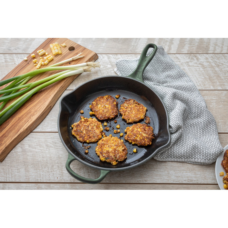 Le Creuset Signature Cast Iron Round Skillet, 11.75", Blue Riviera, Marseille