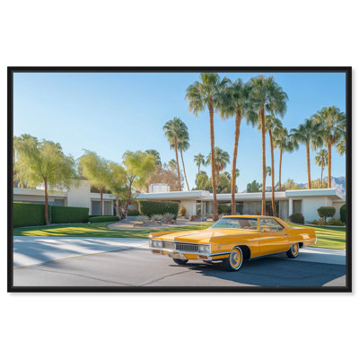 Art Remedy Retro Photography Canvas, Bright Ride