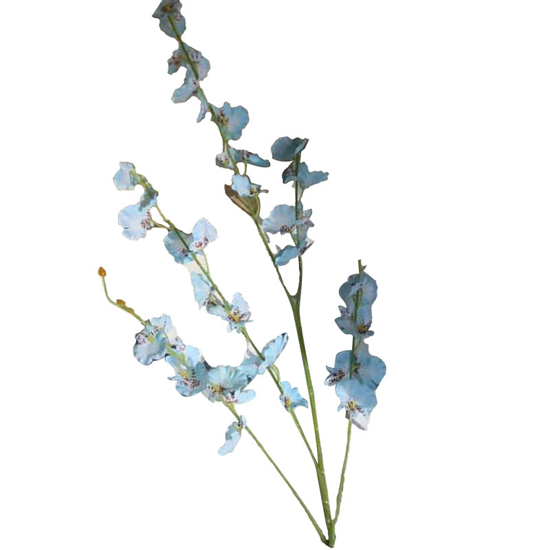 Faux Silk Orchid Arrangement, Tiffany Blue