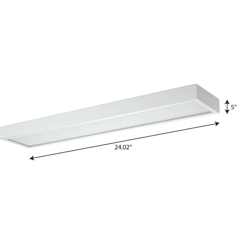 Arenijus Dimmable LED Vanity Light, Satin White