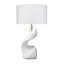 Cobra Ricestone Table Lamp with Linen Shade