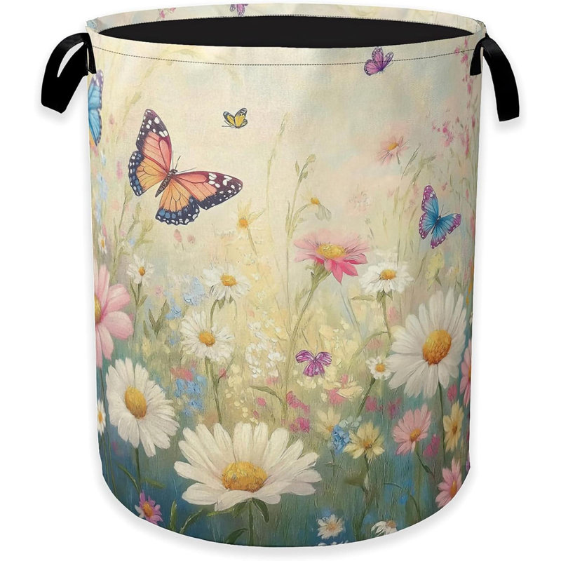 Panier à linge Spring Flowers