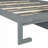 Queen Size Murphy Bed Wall Bed With Sofa,Gray-2009559930