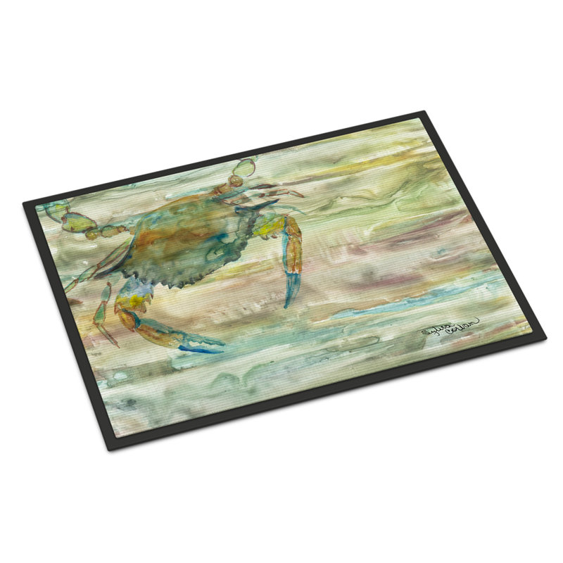 Tapis d'entrée antidérapant pour l'extérieur Buster, Rectangle 1 pi 5 po x 2 pi 2 po