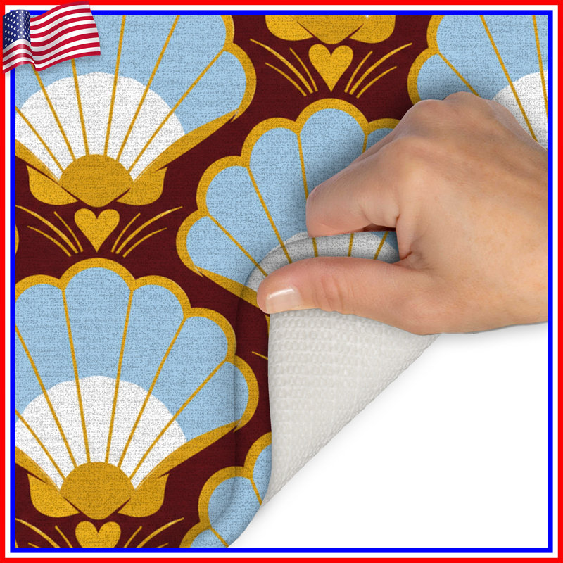 Tapis de bain Scallop, 34in W x 21in L