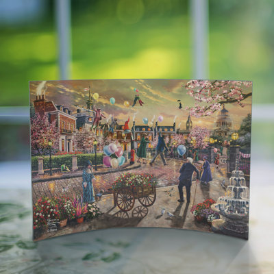 Imprimé acrylique incurvé Disney (Mary Poppins retours)