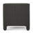 Accent Table - Dark Brown Side Table, Cube Style, 17.9"x17.9"x17.9", No Assembly For Instant Use Brown, Design, 17.9" Dimensions, Needed Quick Setup