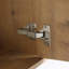 Meuble-lavabo mural 48 po, charnière de porte à fermeture douce