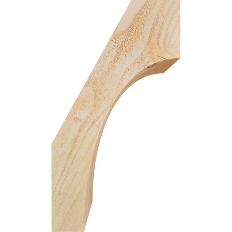 Attelle de genou Westlake, Sapin de Douglas, H 18 po x l 6 po x P 10 po, Brute