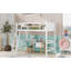 Solid Wood Twin Size Loft Bed With Ladder(White)(OLD SKU: WF292330AAK)