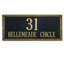 Egg and Dart 2-Line Wall Address Plaque-2013603845-2013603897