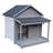 Large balcony doghouse