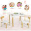 Seacliff Kids Solid Wood Rectangular Play Or Activity Table and Chair Set-706528567