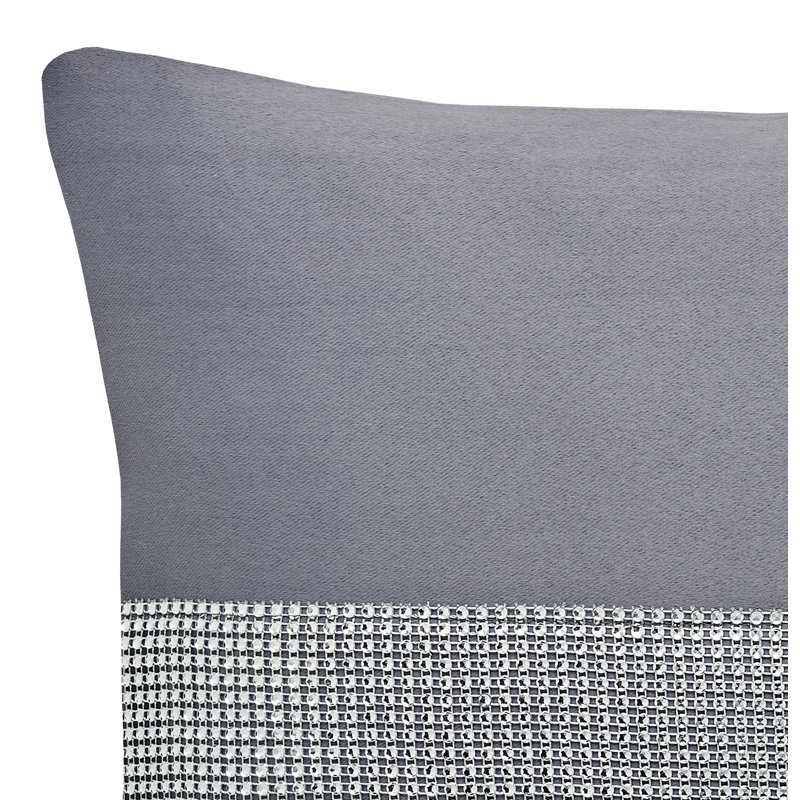 Alyson Square Cushion, Silver