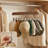 2PCS Space Saving Hanging Closet Organizer