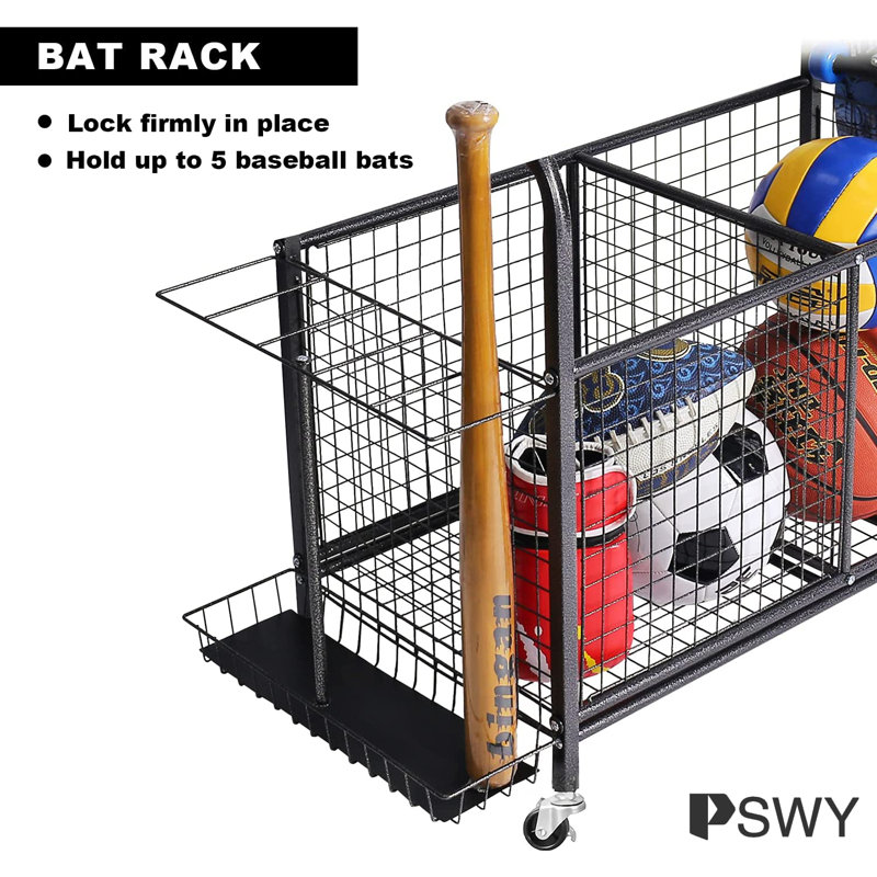 Steel Freestanding Multi-Use Sports Rack