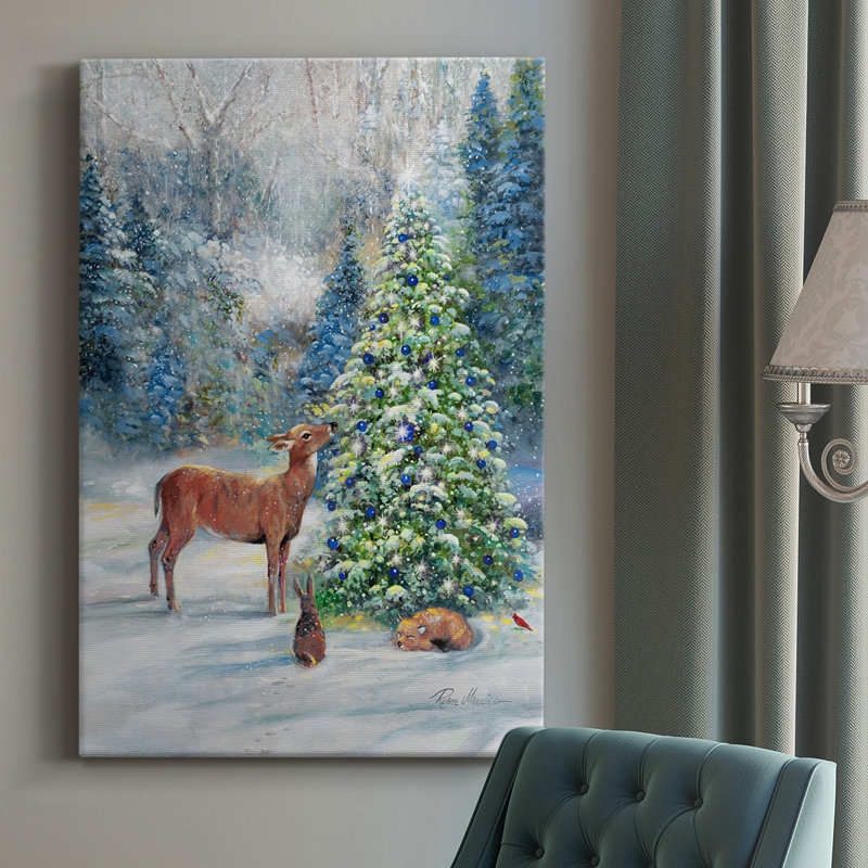 «Mardell Mardell Winter Gathering», reproduction sur toile tendue, H 18 po x l 12 po x P 1 po