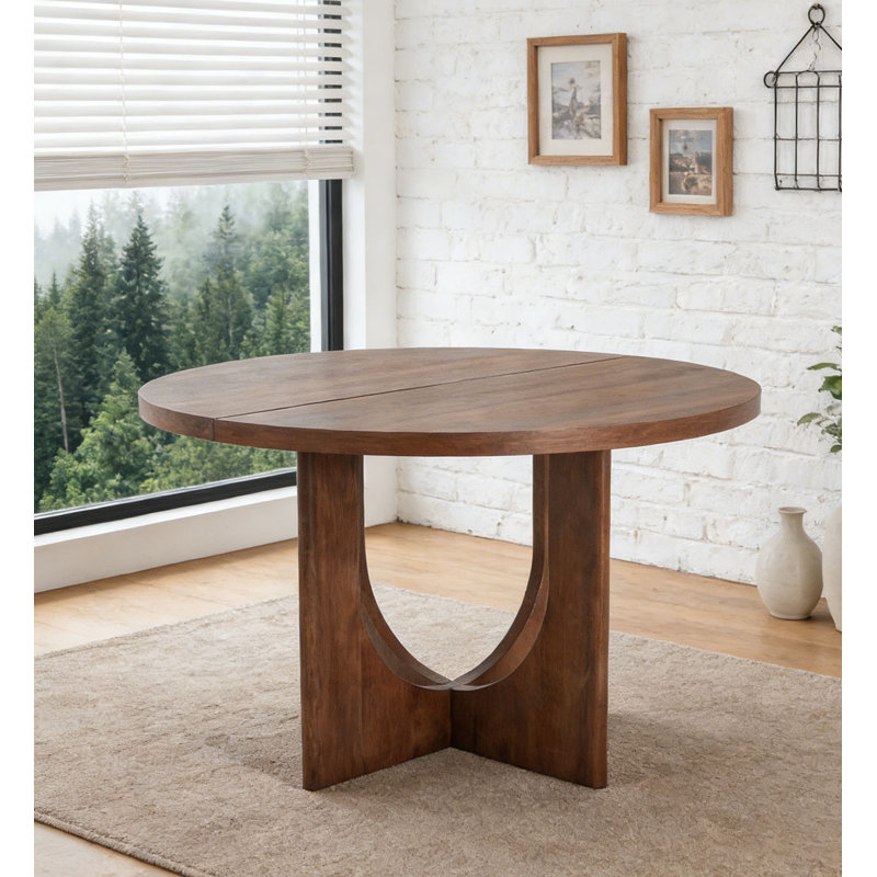 Table de salle à manger 48 ", Noyer