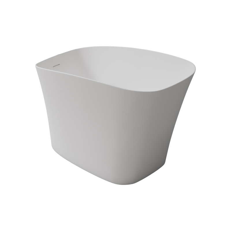 51" Solid Surface Soaking Bathtub