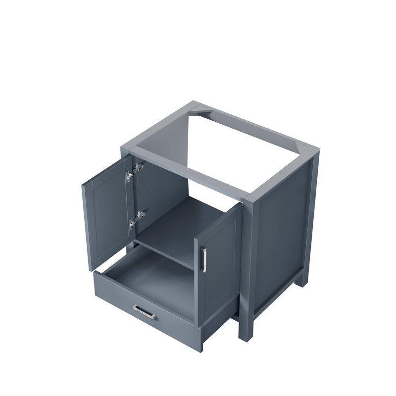 Jacques 30" Dark Grey Freestanding Vanity Cabinet