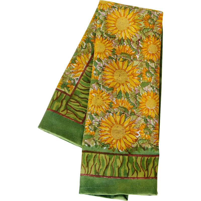 Sunflower Cotton Tea Towel Kitchen Towel