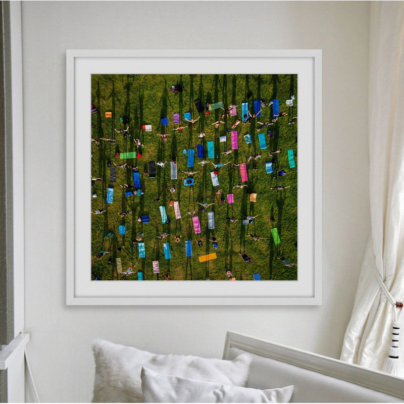 « stretched accoudoirs », reproduction encadrée, H 18 po x l 18 po