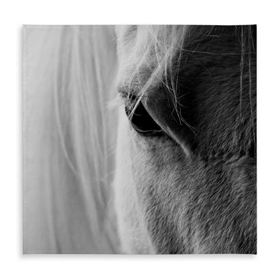 Gray Monochrome Tablecloth | The White Horse Eye | Home Decor