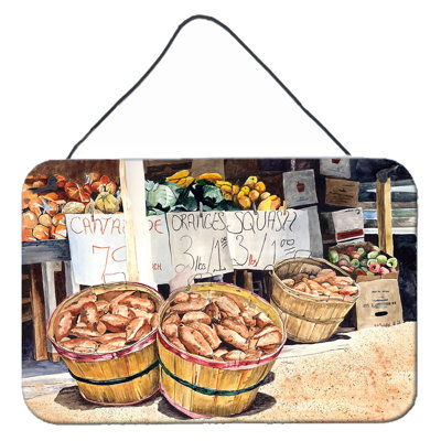 Traditional Food & Beverage Wall Decor on Metal